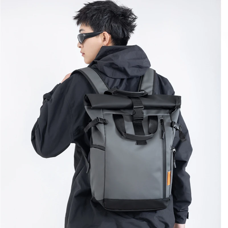 Interior Design School - Tas Ransel Unisex Minimalis Modis Kapasitas
