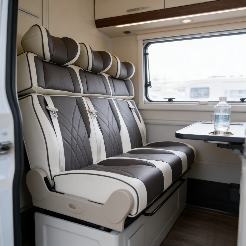 Interior Design Terms - Kursi Kulit Kustom Interior RV Van
