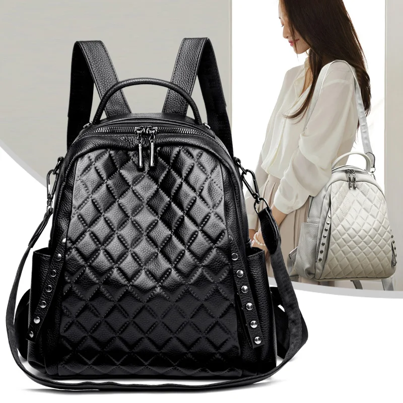 Ransel Kulit Asli Tas Bahu Wan - Interior Design School ulasan dan harga