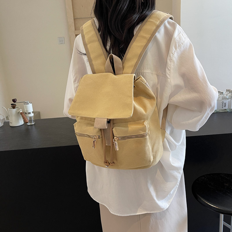Ransel kanvas wanita tas Trave - Interior Design School ulasan dan harga
