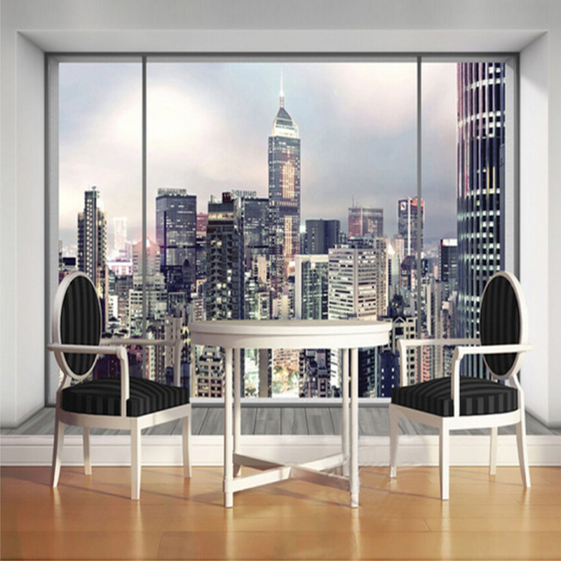 New York Sunrise 3D Jendela Pe - Interior Design New York ulasan dan harga