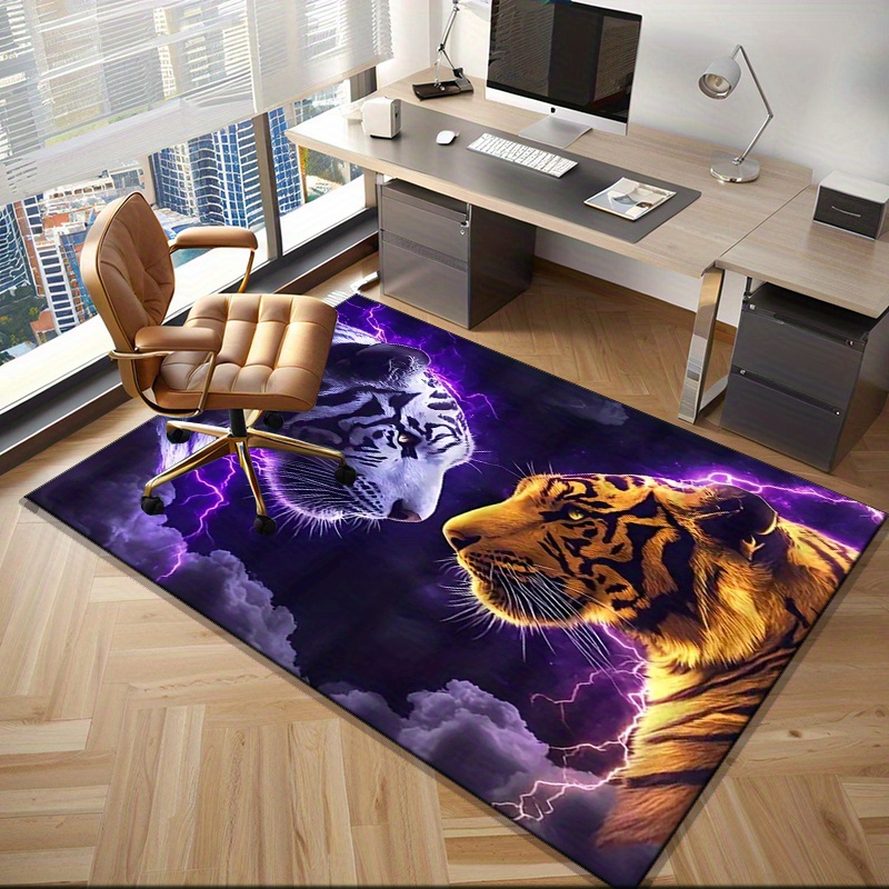 Karpet motif harimau dengan ef - Interior Design Your Room ulasan dan harga
